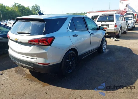 2022 Chevrolet Equinox Awd Lt из США, поврежденный, VIN 3GNAXUEV3NS189049